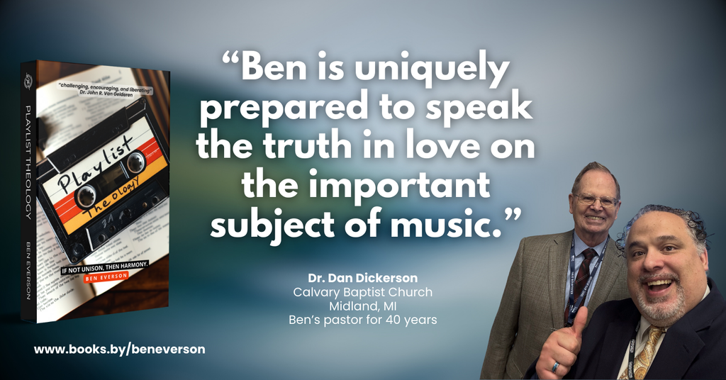 Playlist Theology | Narrated by Ben Everson | Audiobook + BONUS: E-BOOK!